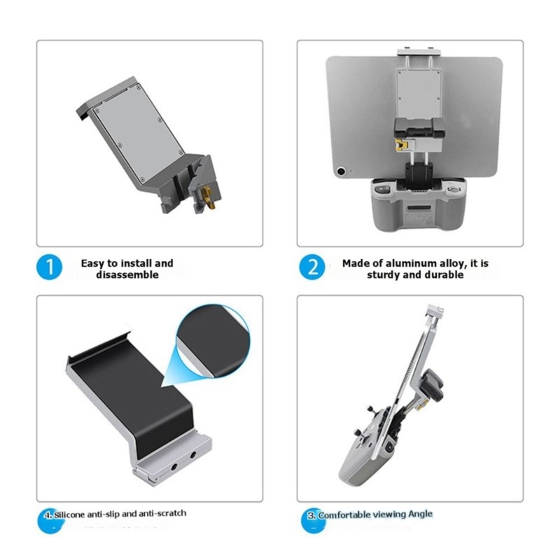 Drone Tablet Mount - B27B Alüminyum Alaşımlı Drone Uzaktan Kumanda