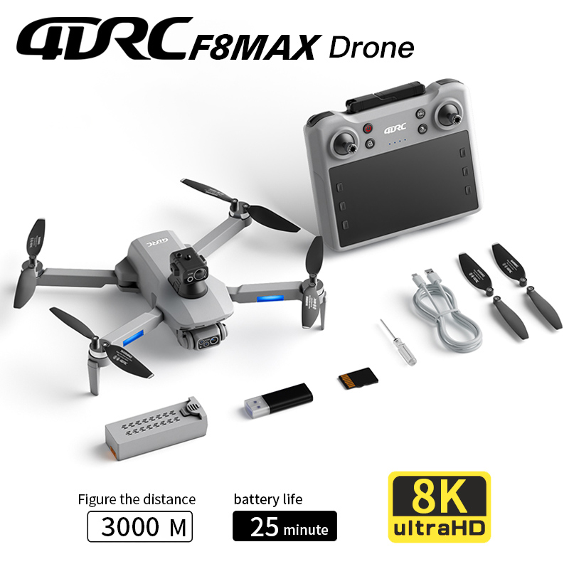 Drone Controller Screen - F8 MAX GPS Drone Profesyonel 8K
