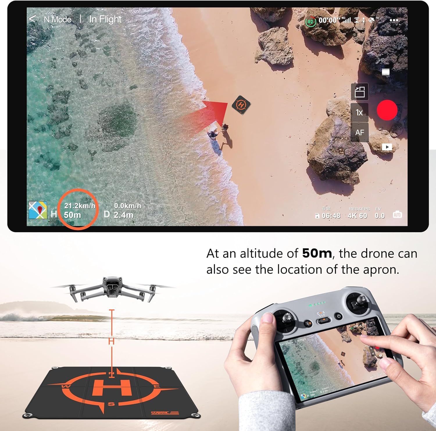 STARTRC Drone İniş Platformu,  - Dji Drone Mini 4 Pro incelemesi ve fiyatı