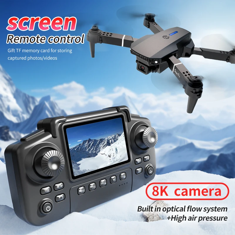 Profesyonel E88 PRO Drone ekra - Drone Controller Screen incelemesi ve fiyatı